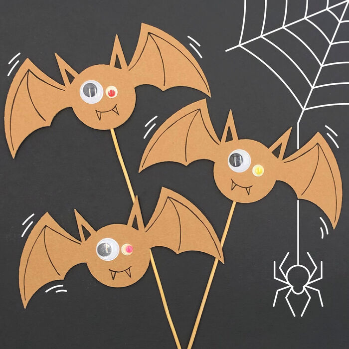 Upcycling: Halloween bats